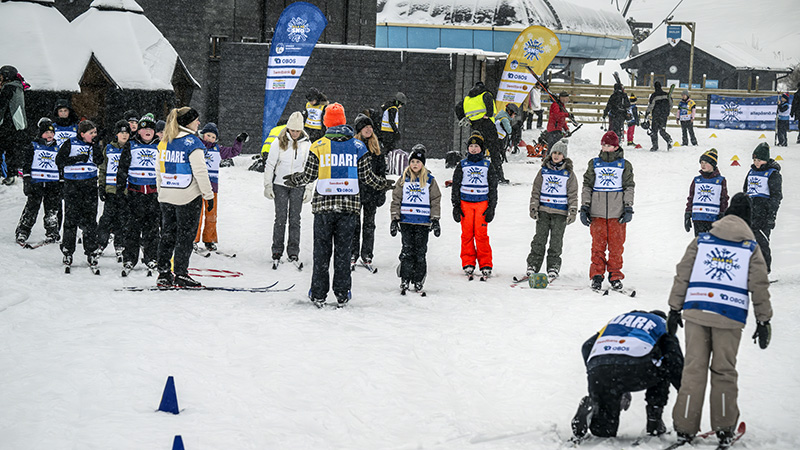 I januari 2025 besökte Alla på snö Kungsbergets 