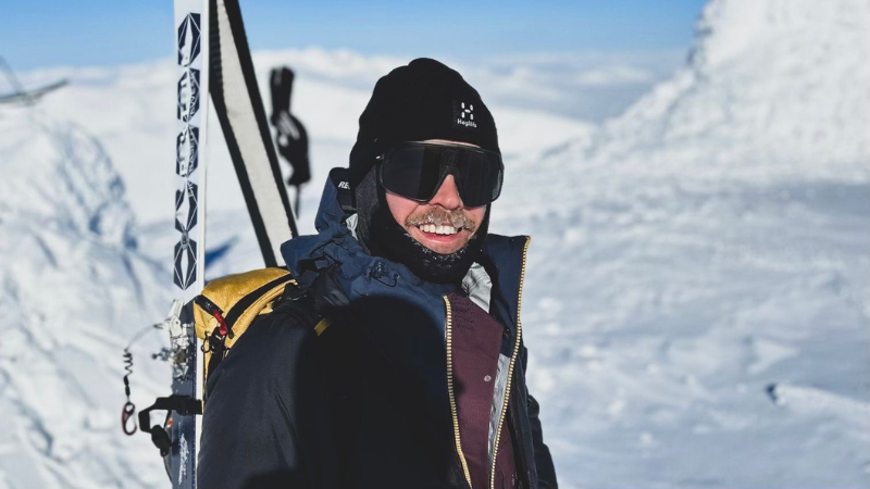 Jesper Björnlund tar över rollen som puckeltränare på skidgymnasiet i Järpen. 