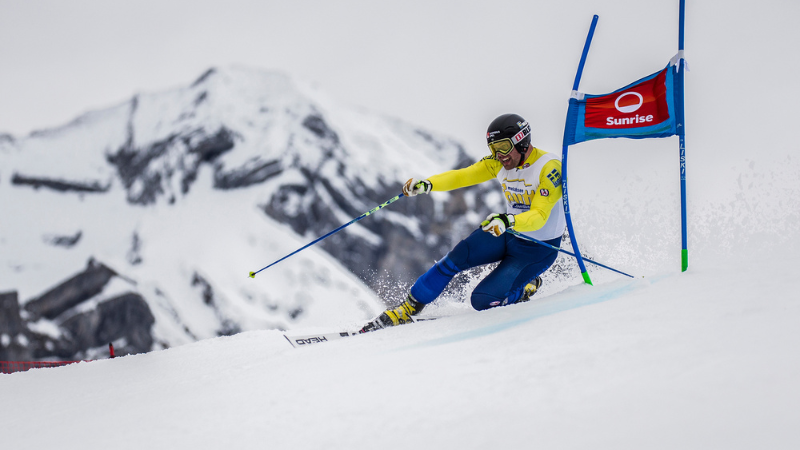 Olle Collberg. Foto: FIS/Sam Decout.