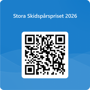 QR-kod nominera Stora Skidspårspriset 2026