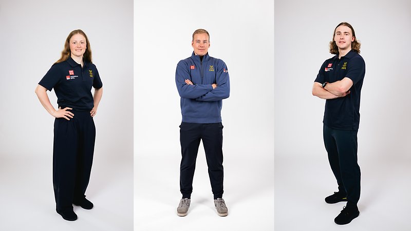 Jakobsen, Ax Swartz och Aronsson Elfman klara för OS. Foto: Bildbyrån