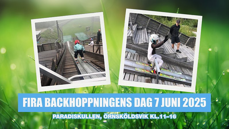 Fira backhoppningens dag 7 juni 2025. 