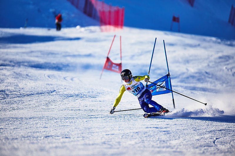 Vile Noaksson. Foto: Sam Decout/ FIS Telemark.