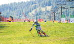 Carl Söderlund under VM-slalomen i Cortina d’Ampezzo, Italien. 