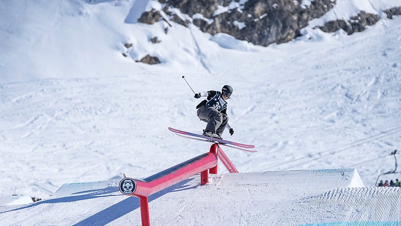 I sin fjärde världscupstart slog Victor Knutsen till med finalplats och topp tio-placering. Foto: @fisparkandpiep. 