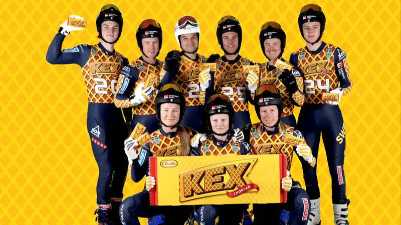 Kexchoklad blir ny sponsor till svenska skicrosslandslaget