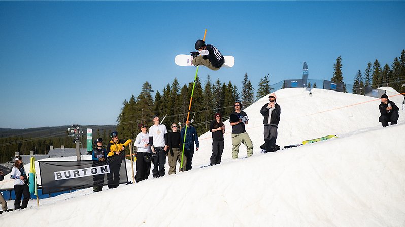Ruben Rosenfors vann "highest air". Foto: Daniel Bernstål. 