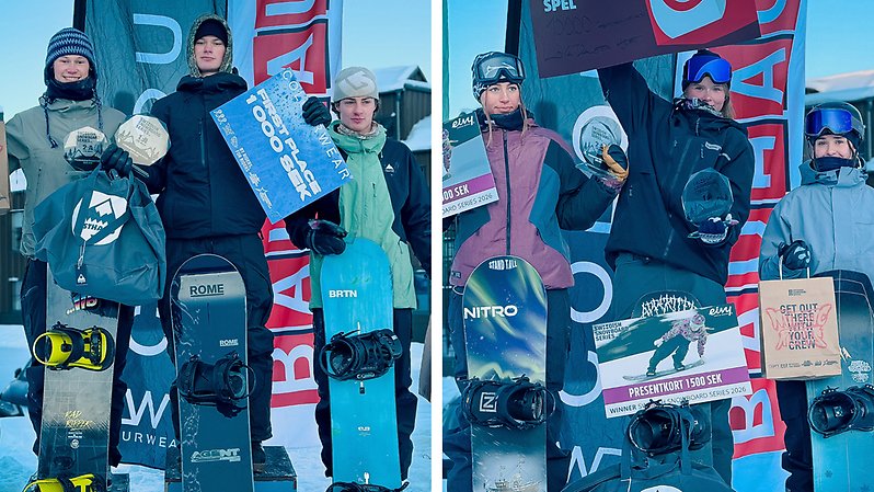 Herr- och dampallen i slopestyle. Foto: Jenny Högström.