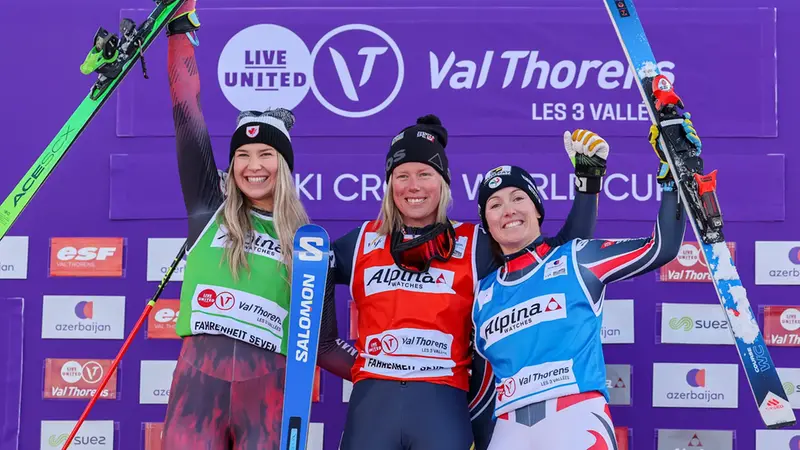 Sandra Näslund tillbaka som vinnare. Foto: Bildbyrån