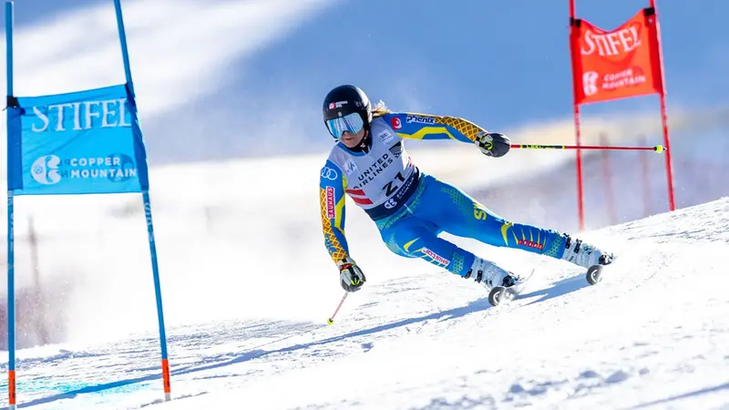 Estelle Alphand i Copper Mountain. Foto: Bildbyrån