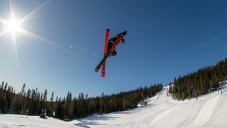 Förra året arrangerade Funäsdalen finalen av SSS och SST. Foto: Mathias Norén. 